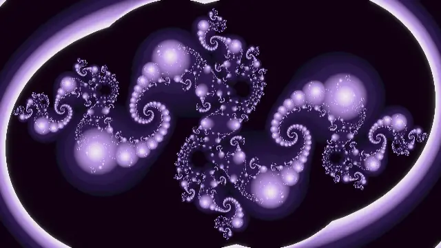 The analytic_pearlstring preset, drawn with the analytic_field system
