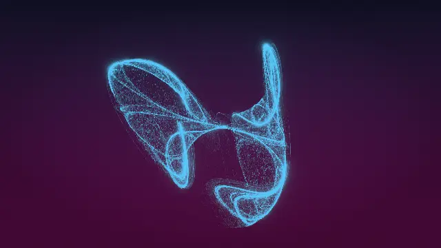 The attractor_walkdejong preset, drawn with the attractor system