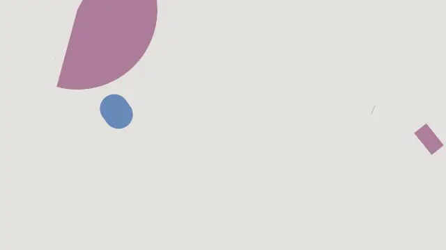 The collage_onwhite preset, drawn with the shape_collage system