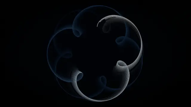 The curve_cogwheel preset, drawn with the parametric_curve system