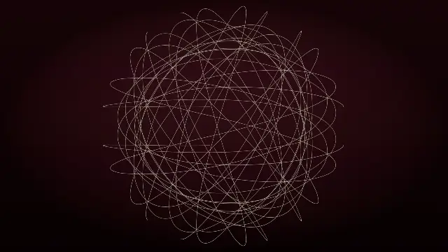 The curve_lacework preset, drawn with the parametric_curve system