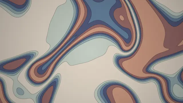 The fragment_strata preset, drawn with the fragment_field system