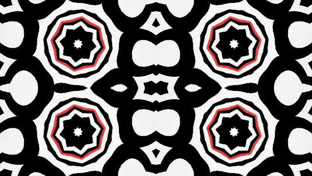 The fragment_tiledmono preset, drawn with the fragment_field system