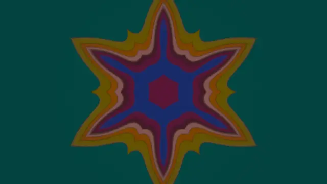 The fragment_vitrail preset, drawn with the fragment_field system