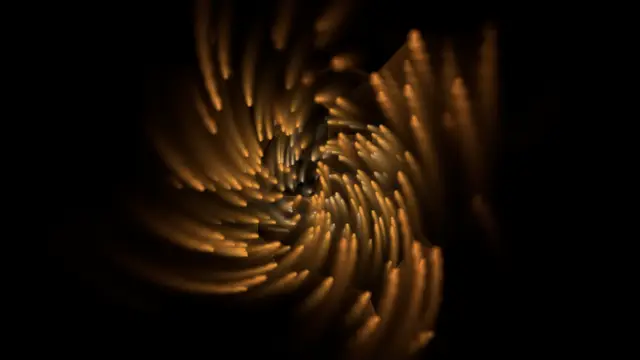 The plexus_wormhole preset, drawn with the plexus system