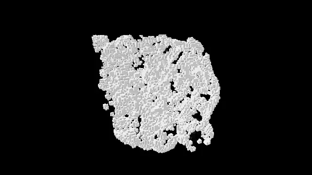 The voxel_solid_dark preset, drawn with the voxel system