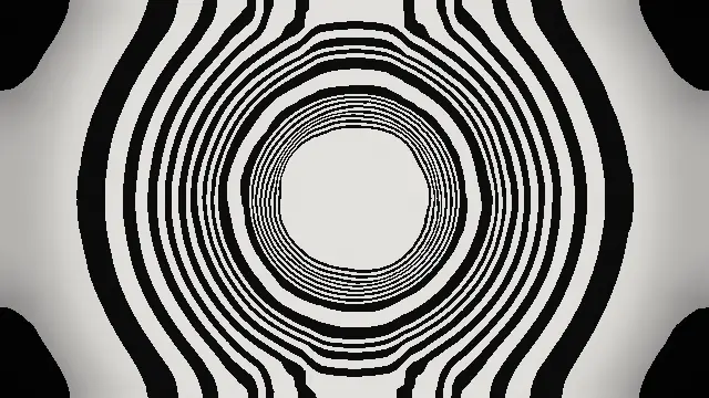 The warp_ladder preset, drawn with the warp_mesh system