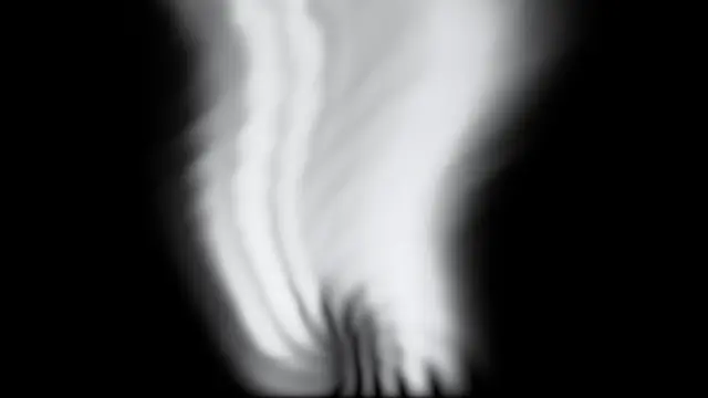 The warp_smoke preset, drawn with the warp_mesh system