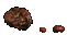 Khalim's Brain: a grey brain, its inventory picture and its drop frames