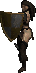 A Dark Stalker: a corrupt rogue with a sword and a shield